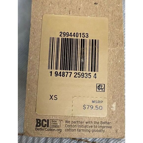 Levi’s Women’s 29944153 Embroidered Ex Boyfriend Jean Denim Trucker Jacket Sz XS - Picture 5 of 11